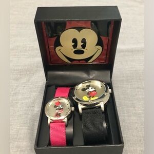Disney Mickey Mouse His and Hers Watch Set